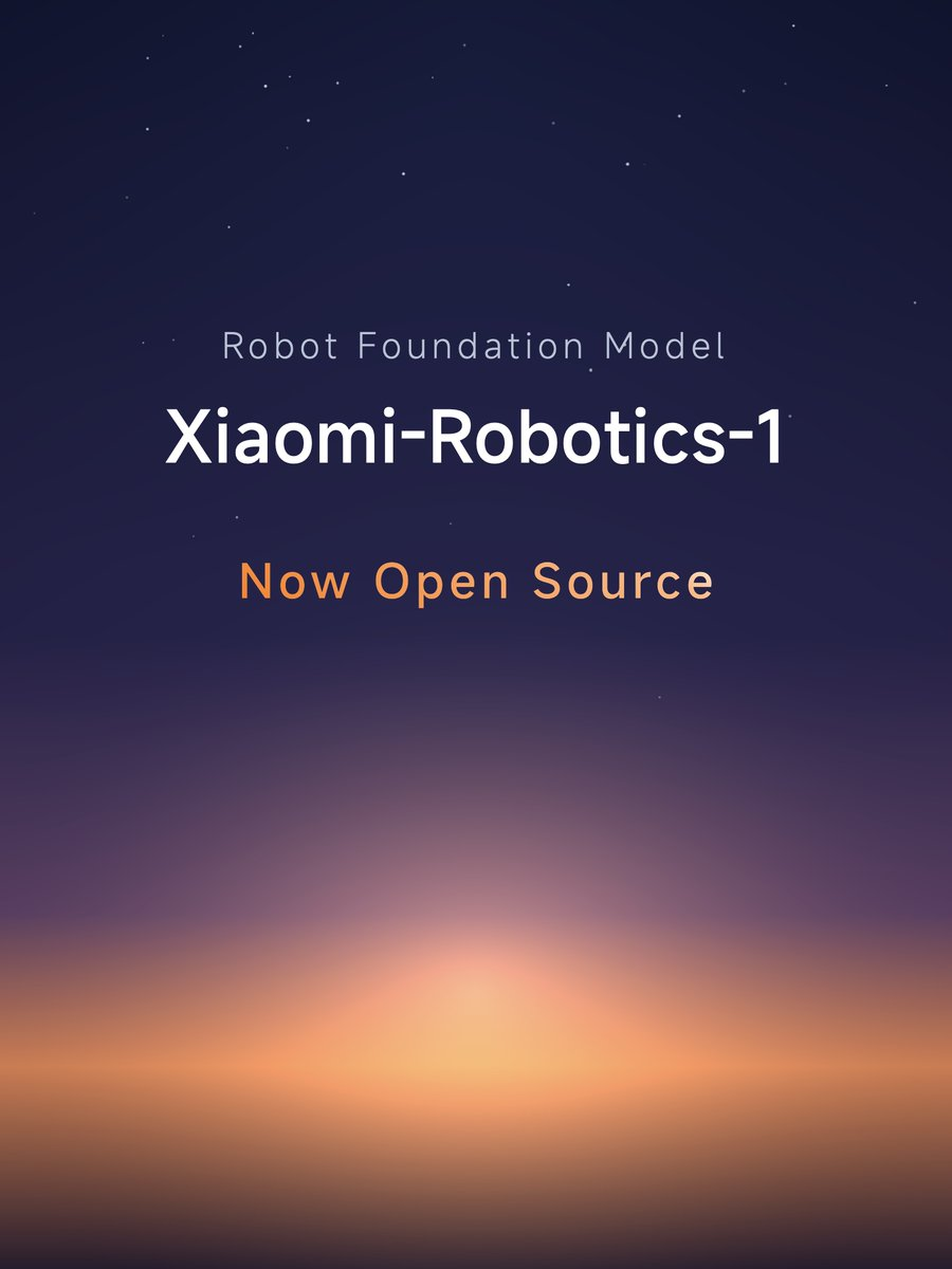 Xiaomi open-sources Robotics-1 and its real-robot post-training pipeline
