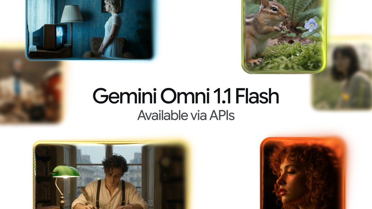 Google launches Gemini Omni 1.1 Flash for video generation and editing