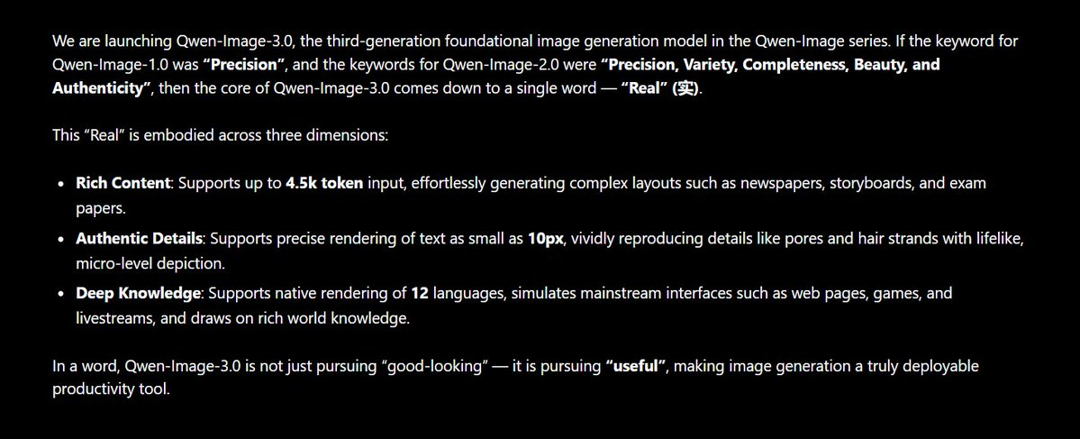 Alibaba releases Qwen-Image-3.0 with sharper text and layout