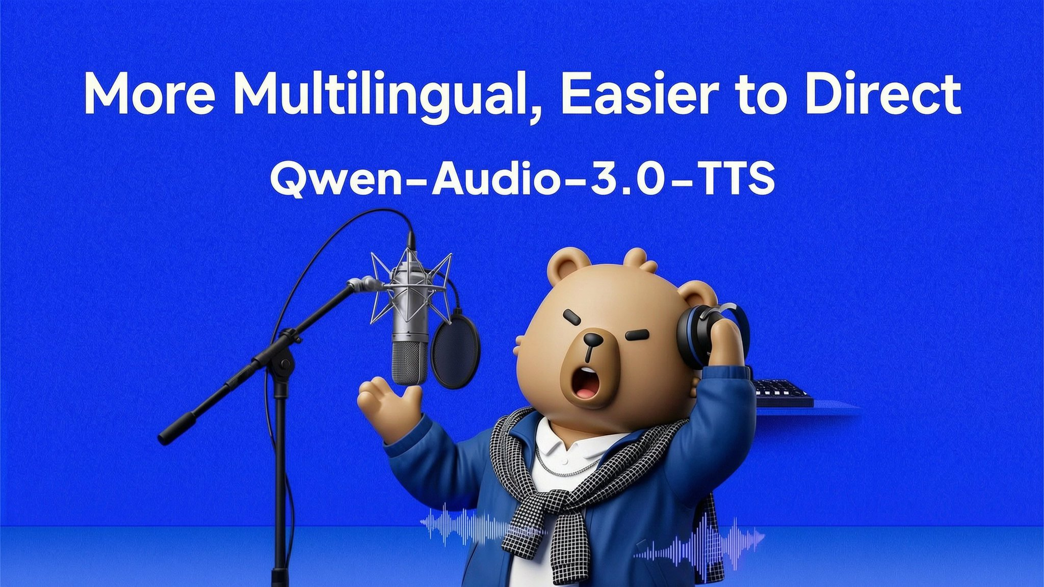 Qwen launches Audio-3.0-TTS with Flash and Plus modes