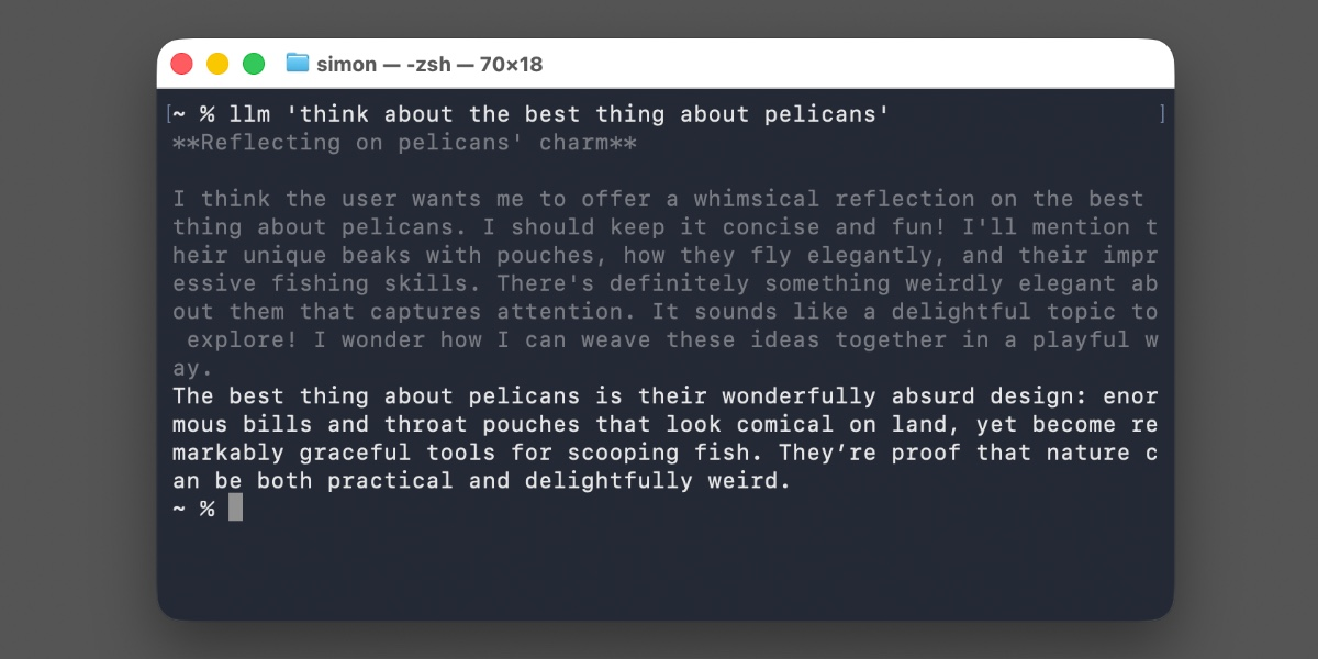 LLM 0.32 adds reasoning traces, Responses API, and server-side tools