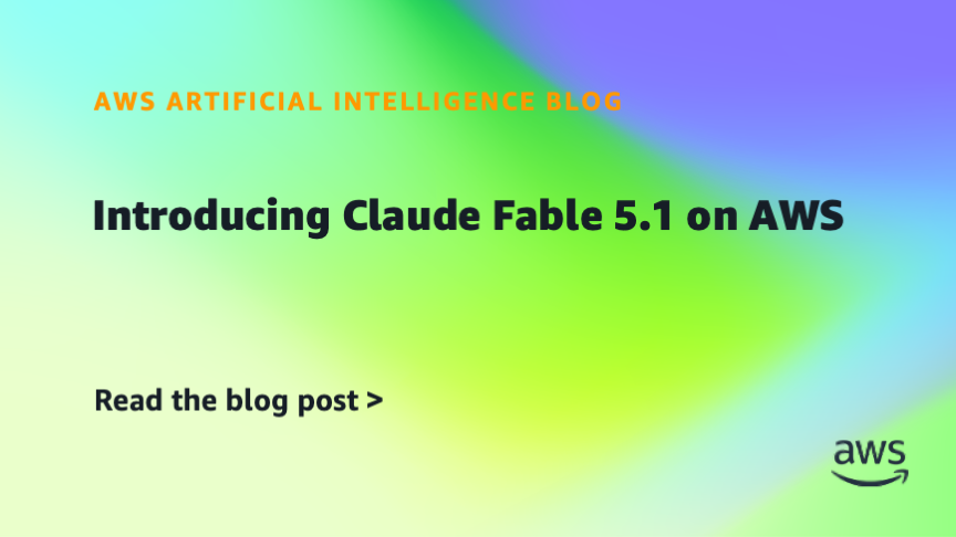 Claude Fable 5.1 is now available on Amazon Bedrock and Claude Platform on AWS