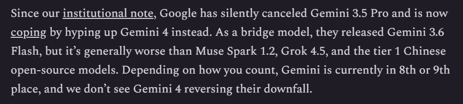 Google Overhauls DeepMind Leadership as SemiAnalysis Reports Gemini 3.5 Pro Canceled
