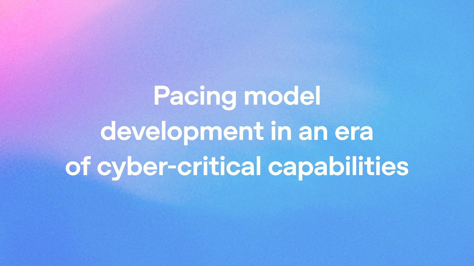 OpenAI Pauses RL Training on Latest Deployment Models