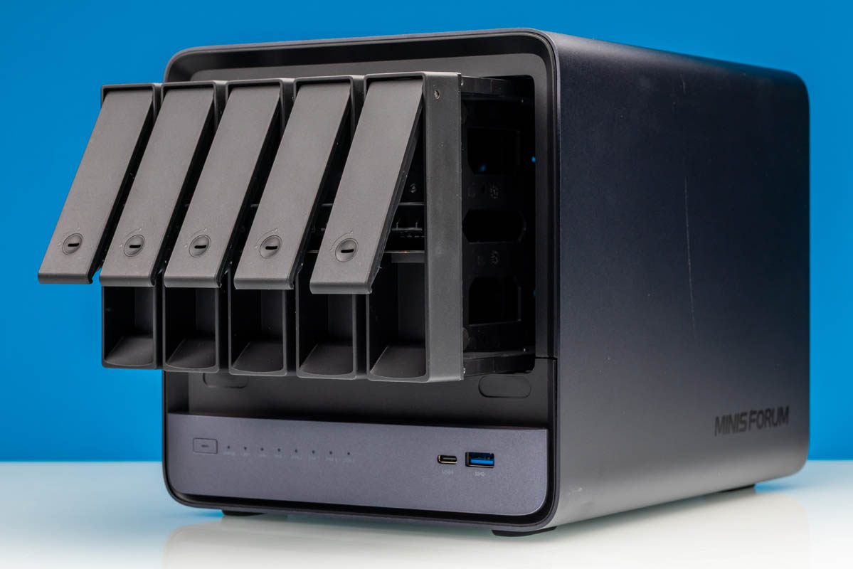 Minisforum N5 Max review: Ryzen AI Max+ 395 in a five-bay NAS with measured AI power draw