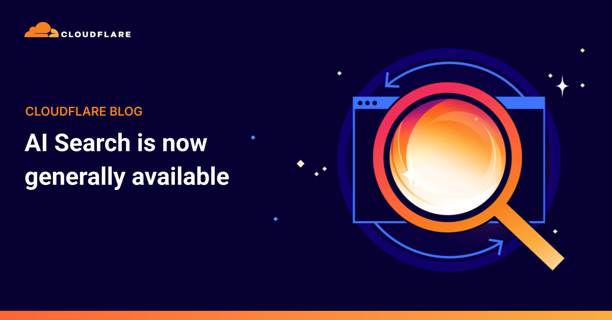 Cloudflare AI Search reaches general availability